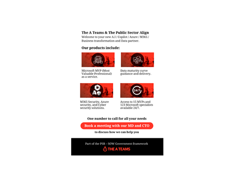 The A Teams newsletter