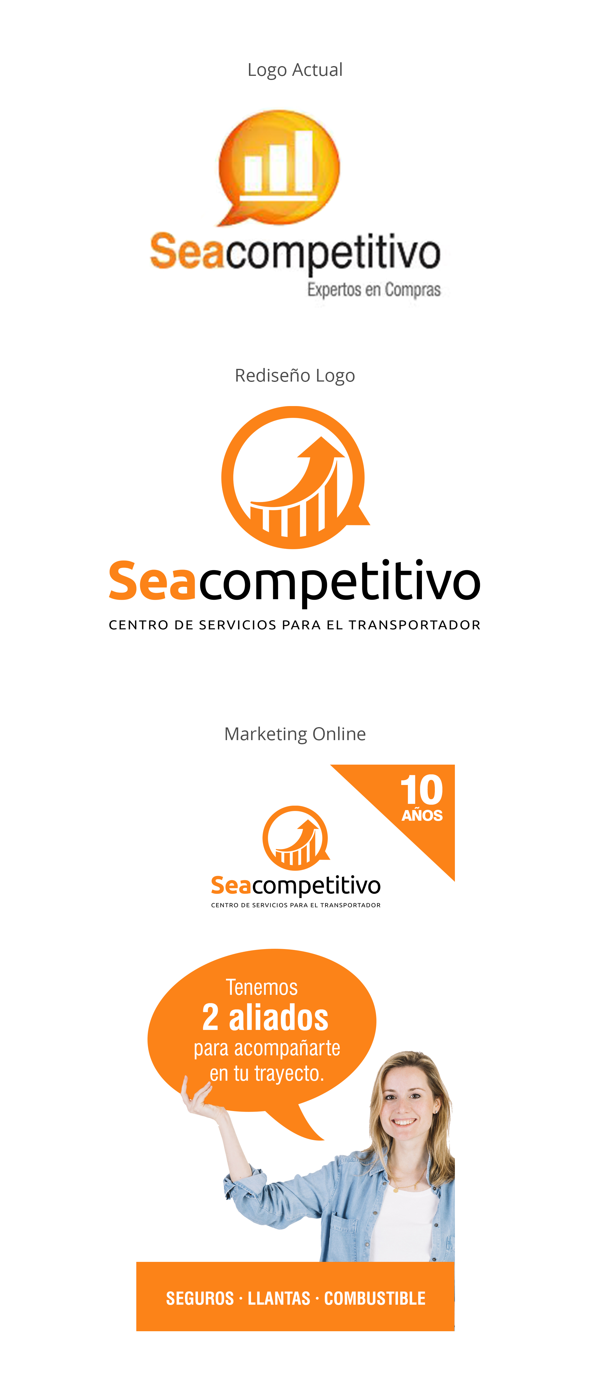 Sea Competitivo — Logo Redesign