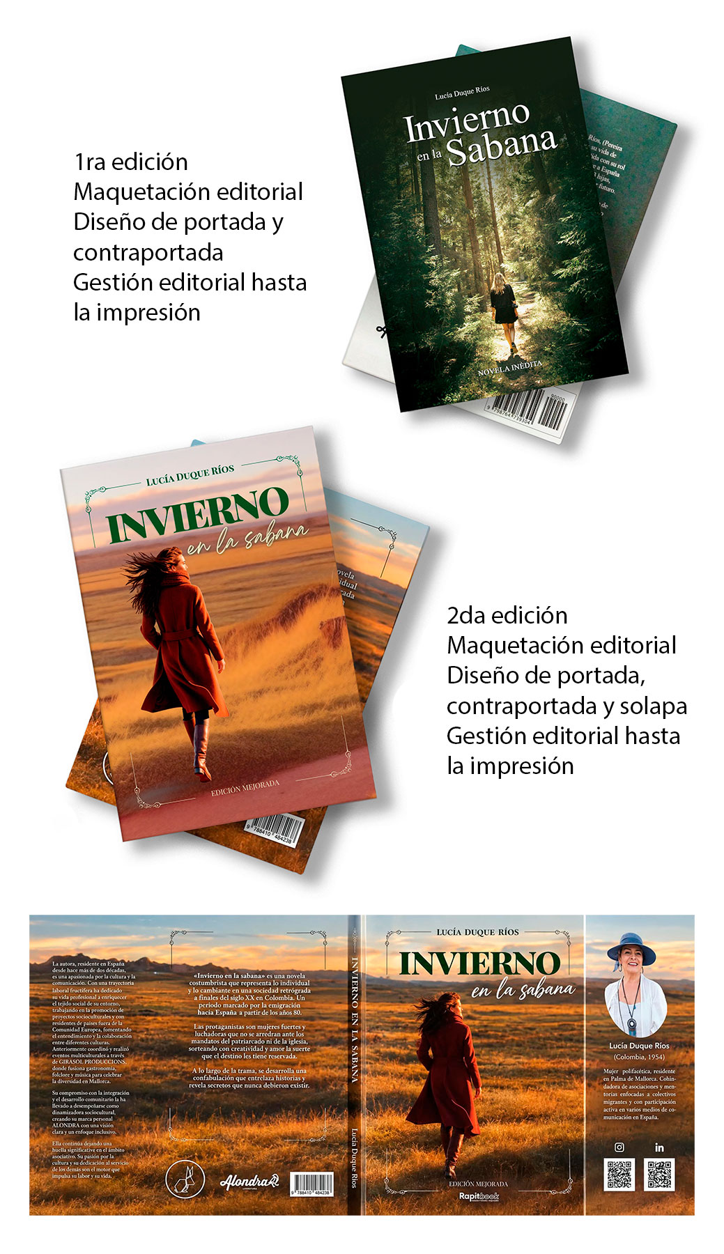 Invierno en la Sabana — Book Layout