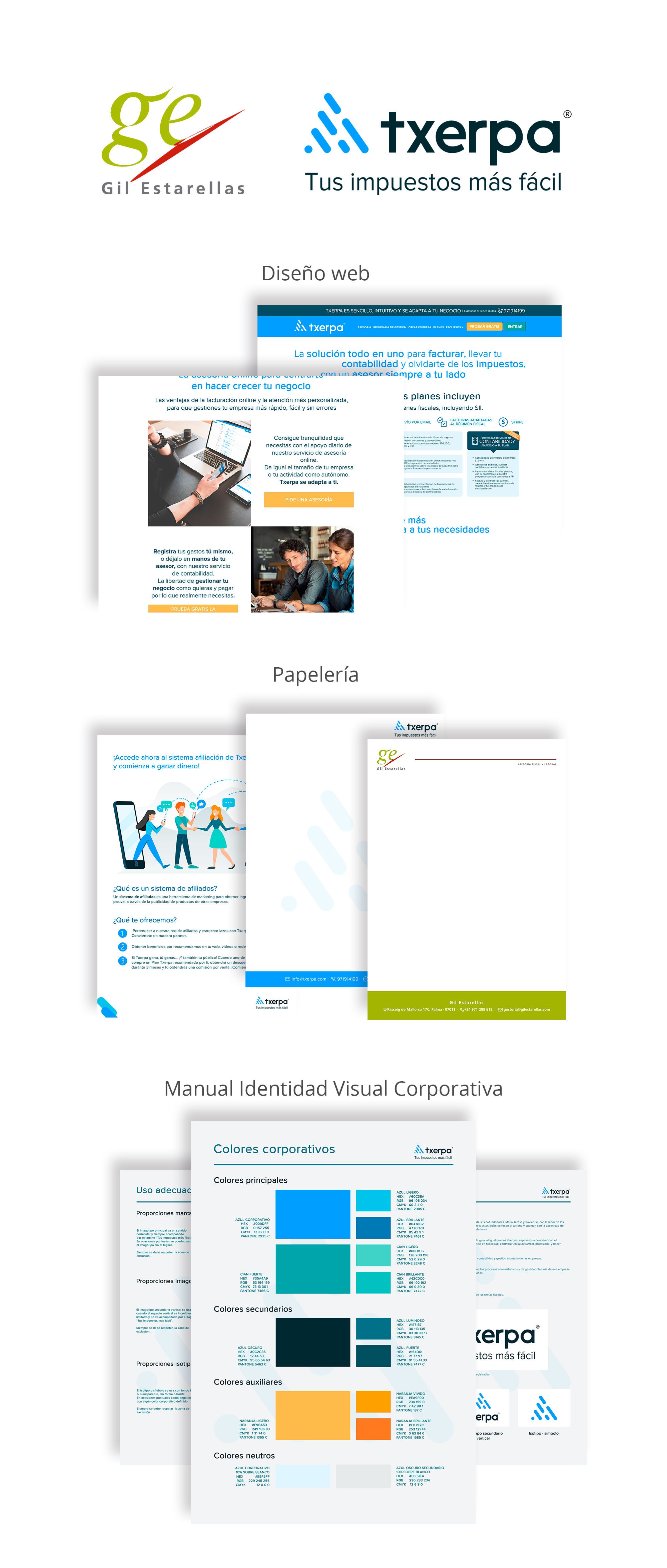 Txerpa Gestoria — Web Design