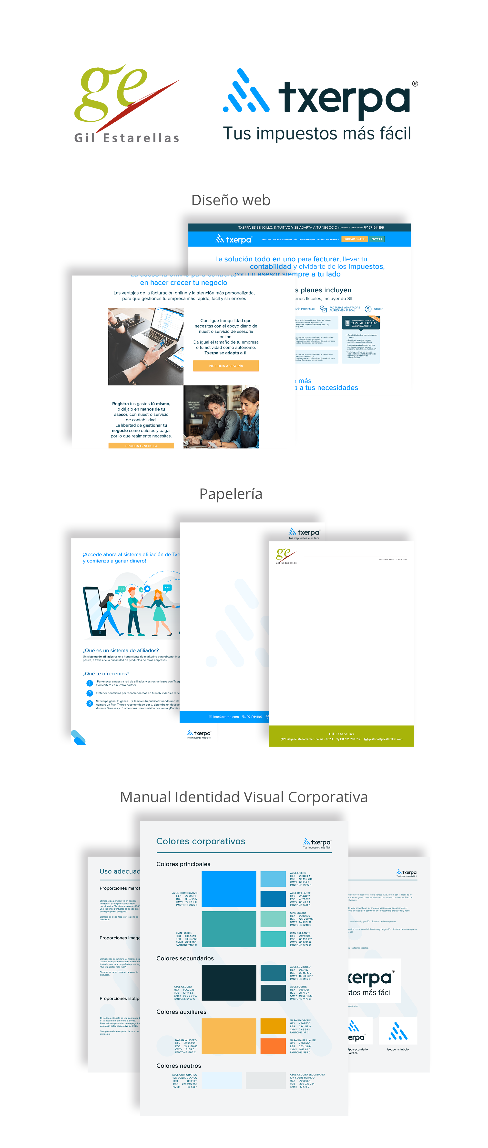 Txerpa Gestoria — Web Design