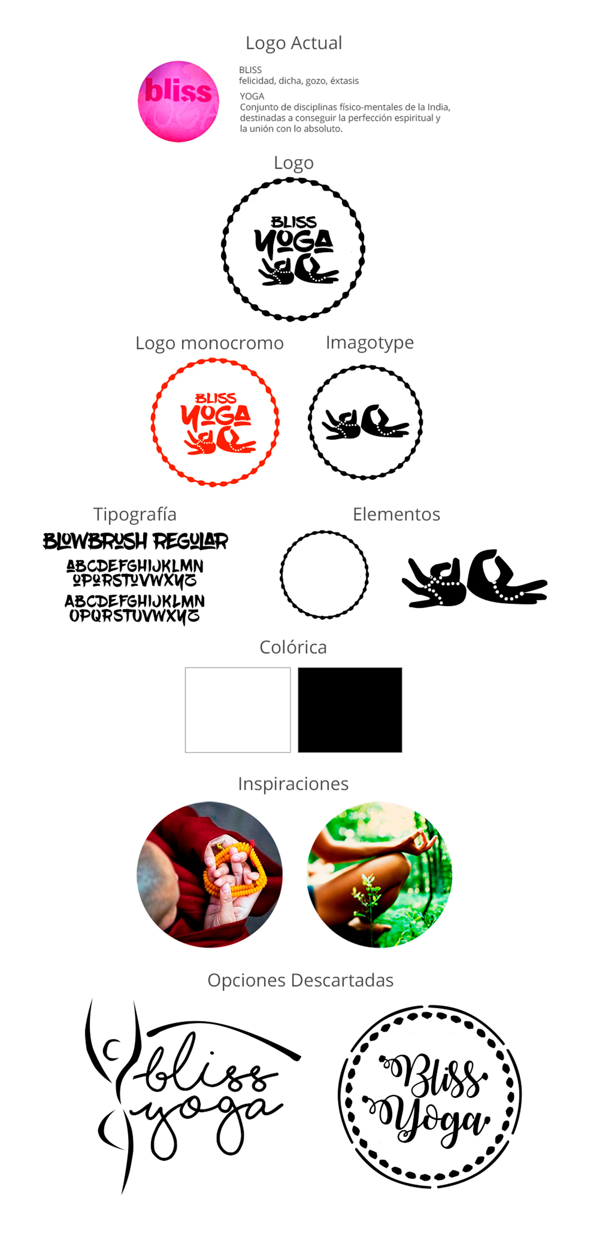 Bliss Yoga — Brand Identity