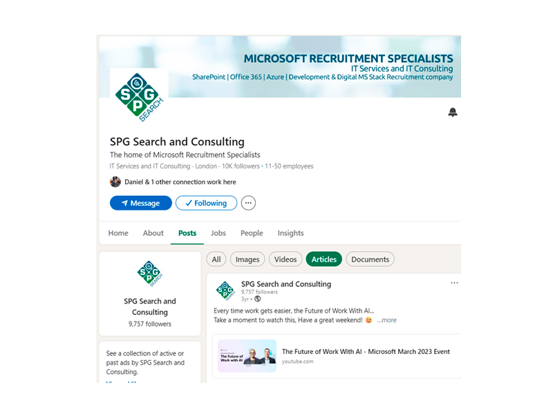 SPG Search — LinkedIn banner
