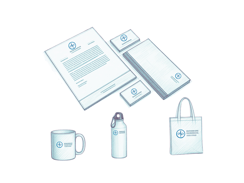 Brand applications — stationery system